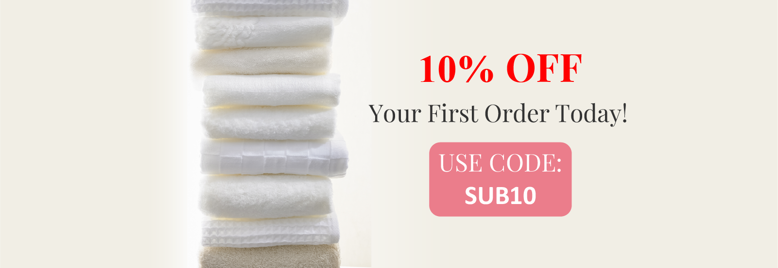 10% off first order