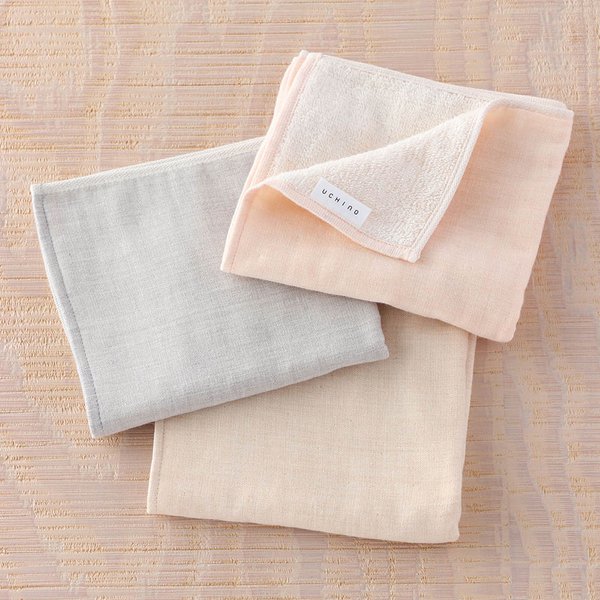 Mineral Dyed Organic Gauze Guest Towel