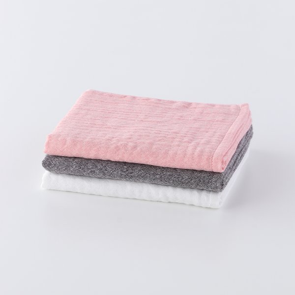 Marshmallow Puff Gauze Color Hand Towel