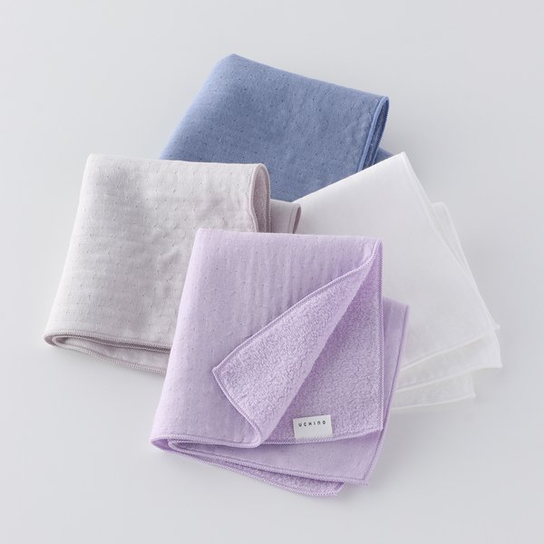 MARSHMALLOW GAUZE & PILE COLOR TOWEL CHIEF (23FW)