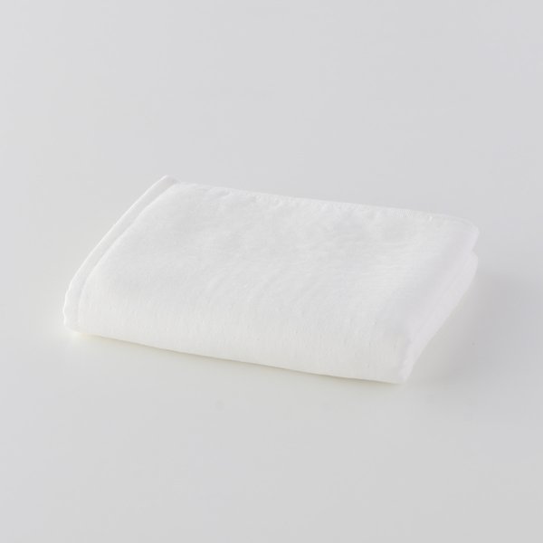 MARSHMALLOW GAUZE & PILE COLOR HAND TOWEL (23FW)