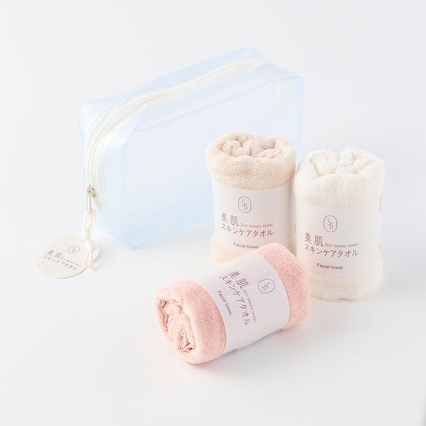 SKIN BEAUTY FACE TOWEL (SET OF 3)