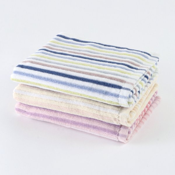 Stretch Color Stripe Hair Towel