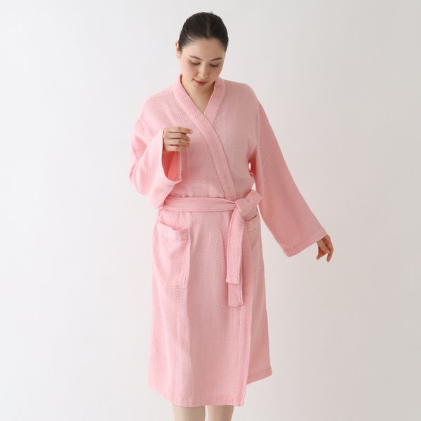 Air Waffle Light Bath Robe