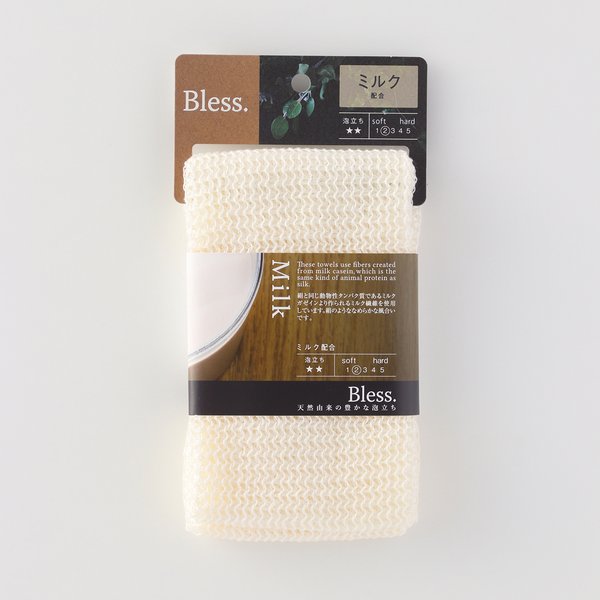 FJ BLESS BODY TOWEL MILK