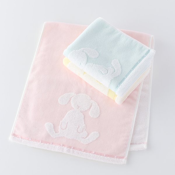 Fuwafuwa Bunny Hand Towel