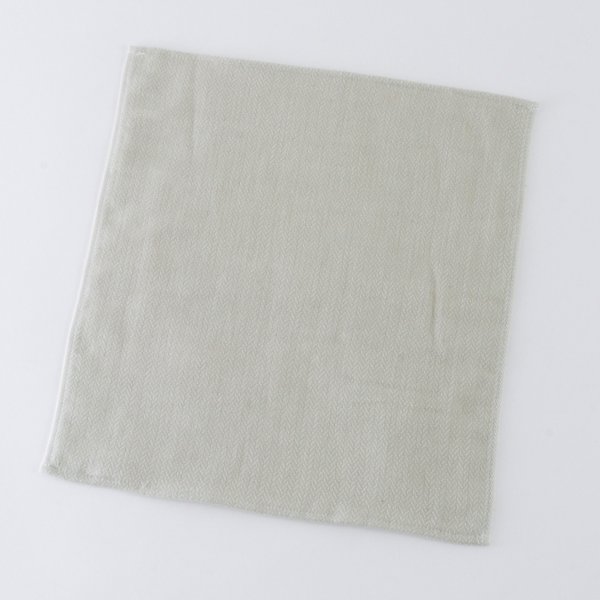 Tea Dyed Organic Gauze Face Towel