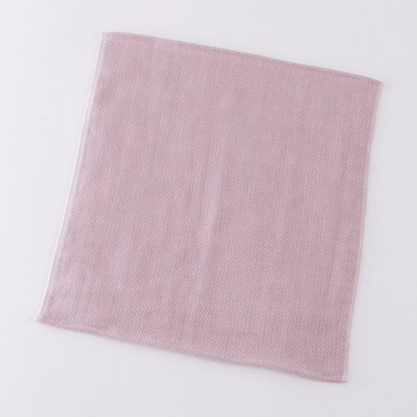 Wine Dyed Organic Gauze Guest Towel