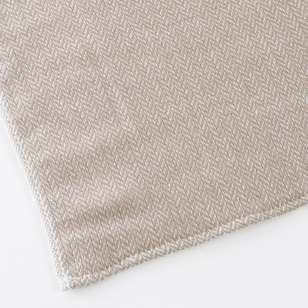 Coffee-Dyed Organic Gauze Face Towel