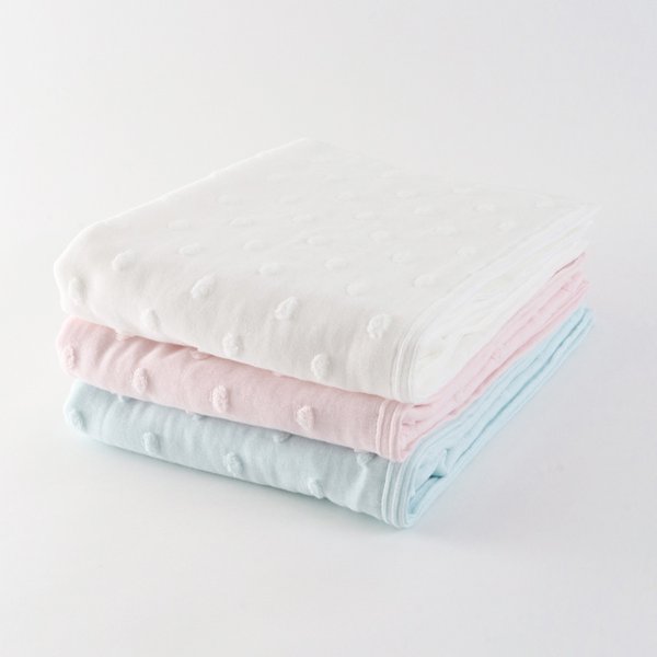 Fuwafuwa Gauze Dots Small Bath Towel