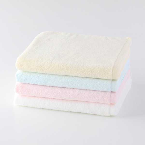 Fuwafuwa Colour Bath Towel