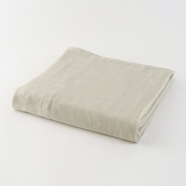 Tea Dyed Organic Gauze Bath Towel