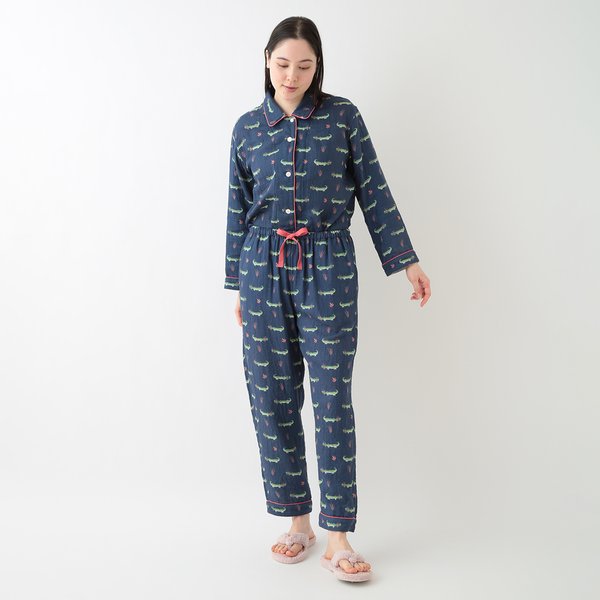 MARSHMALLOW GAUZE ANIMAL LADIES PAJAMAS
