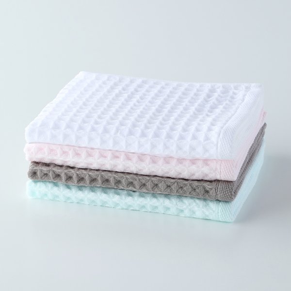 Air Waffle Face Towel