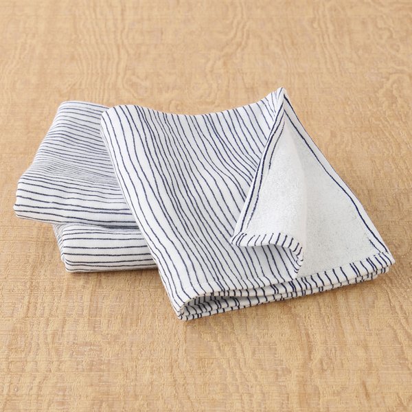 T STRIPED KOMON FACE TOWEL