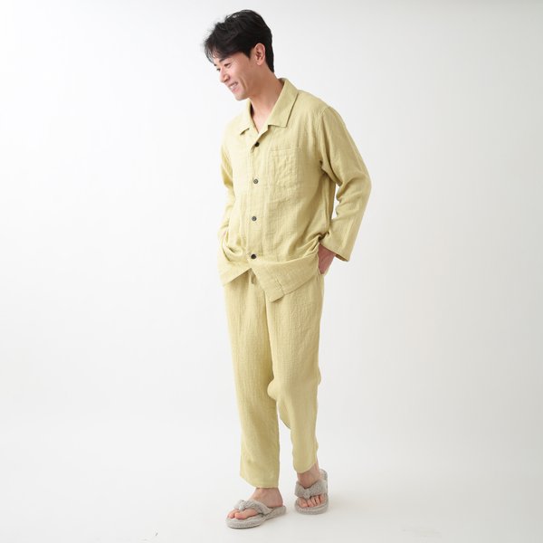 MARSHMALLOW GAUZE BASIC MENS PAJAMAS