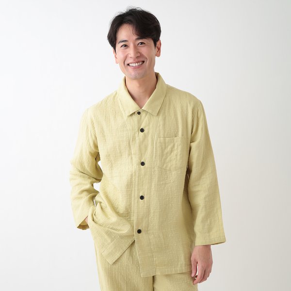 MARSHMALLOW GAUZE BASIC MENS PAJAMAS