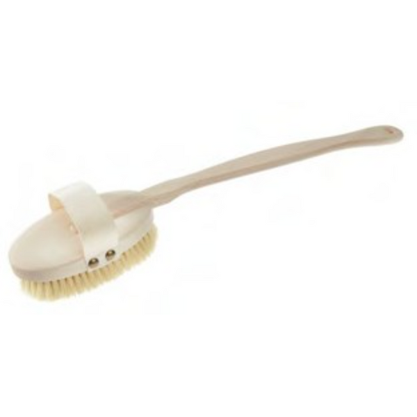KELLER LARGE BATH BRUSHES TAMPICO FIBRE BRISTLES