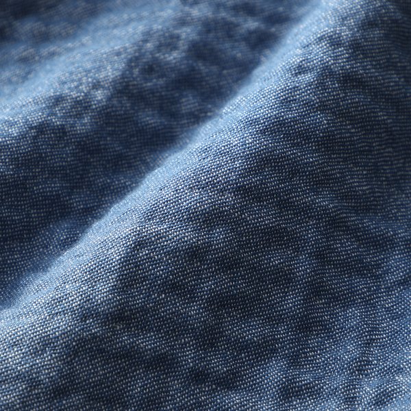 LADIES MARSHMALLOW DENIM GAUZE PULLOVER DRESS