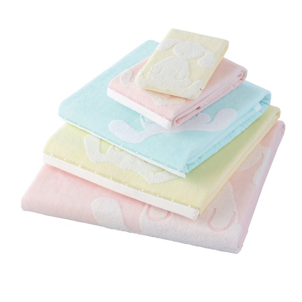 Fuwafuwa Bunny Bath Towel 