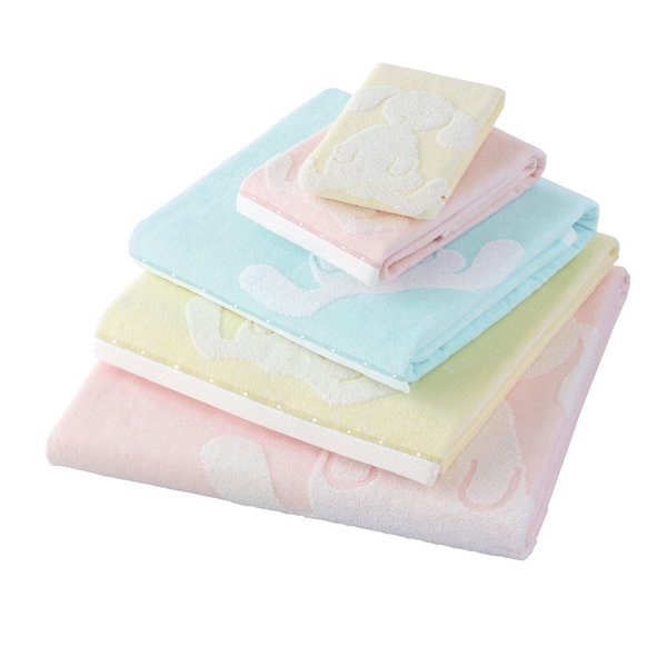 Fuwafuwa Bunny Small Bath Towel 